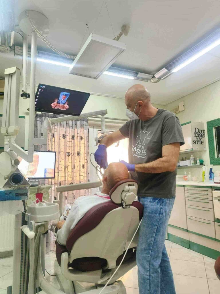 Δουλεύοντας στο ιατρείο με το scanner
