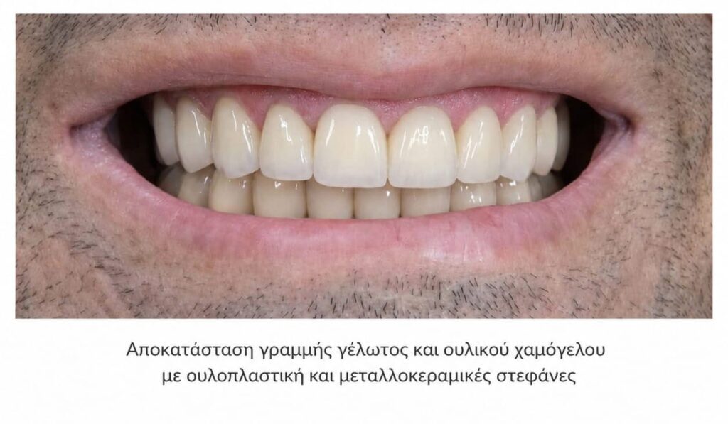 Ουλοπλαστική και στεφάνες ζιρκονίου