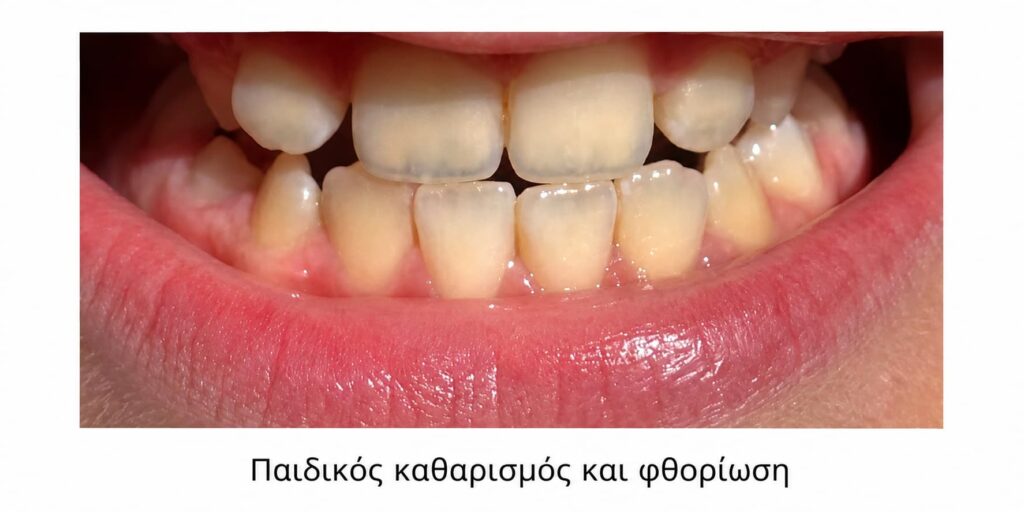 Παιδικός καθαρισμός και φθορίωση